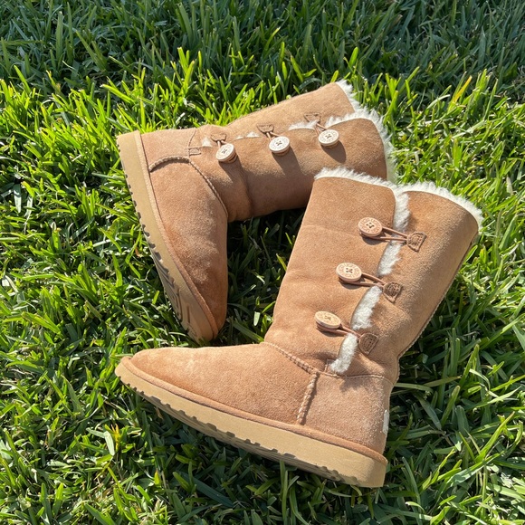 UGG🍂🍁Triplets Chestnut Sz 5 - Picture 4 of 13